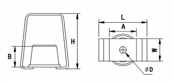 HR型吊式減振器